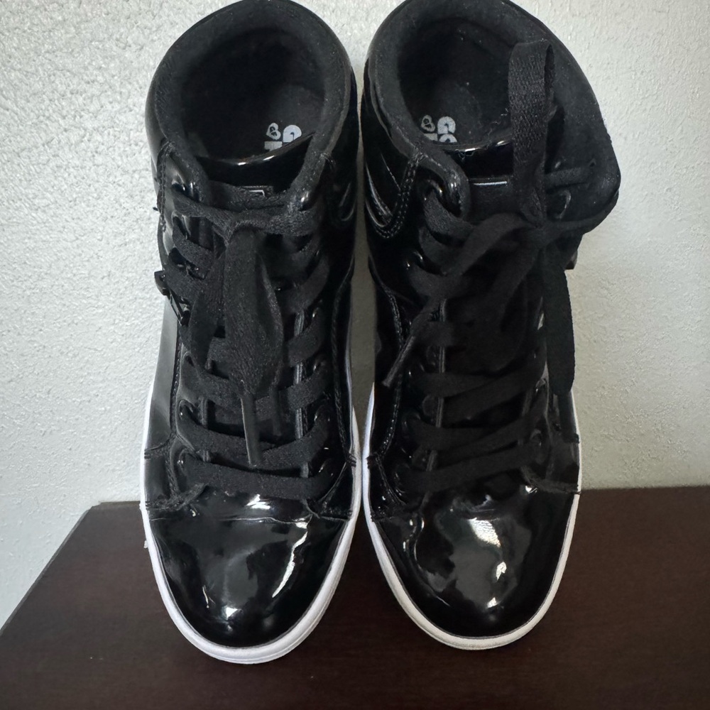 Black High-Top Women's Sneakers